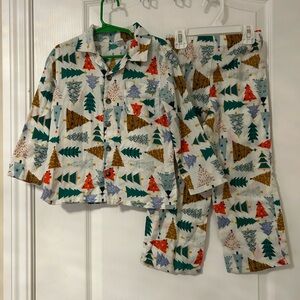 Old Navy Christmas Tree Pajama Set
